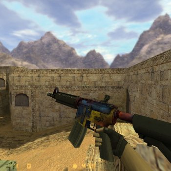 M4A4 Marble Fade