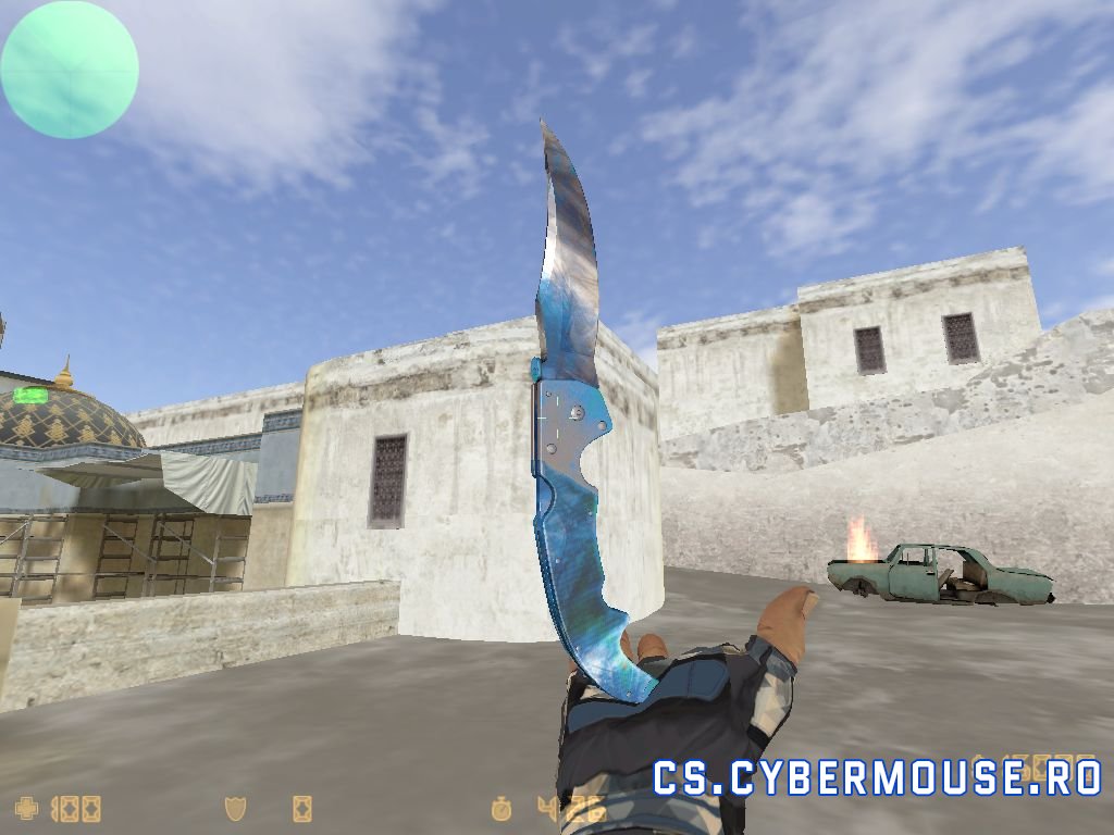 Falchion Doppler Blue