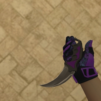 Karambit | Ultraviolet + Gloves