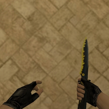 Default Knife Yellow-Hand