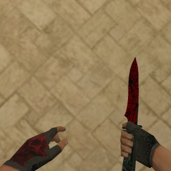 Default Knife Crimson Web
